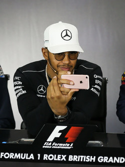 Lewis Hamilton, Mercedes AMG F1 in the Press Conference