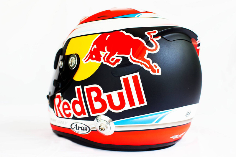 Il casco di Pierre Gasly, Scuderia Toro Rosso