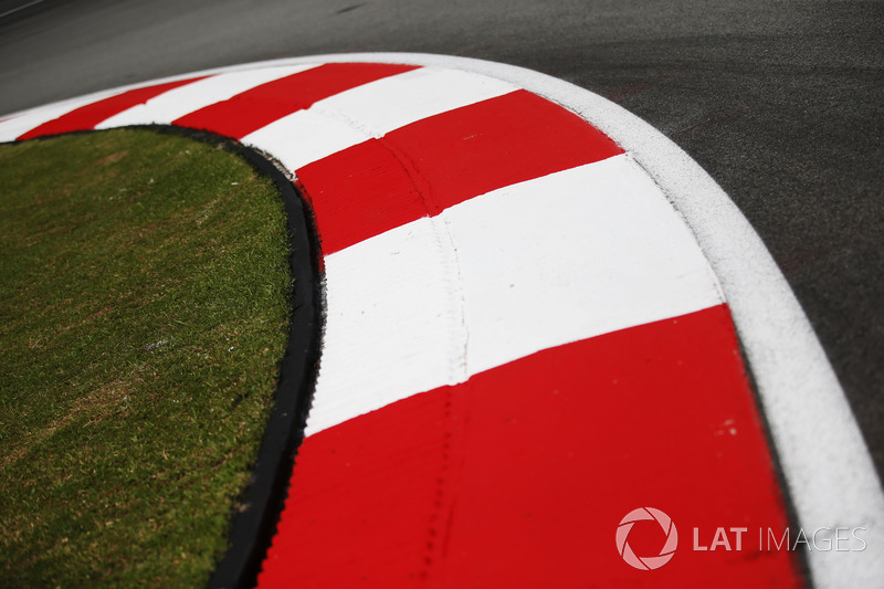 Sepang Circuit track and kerb detail