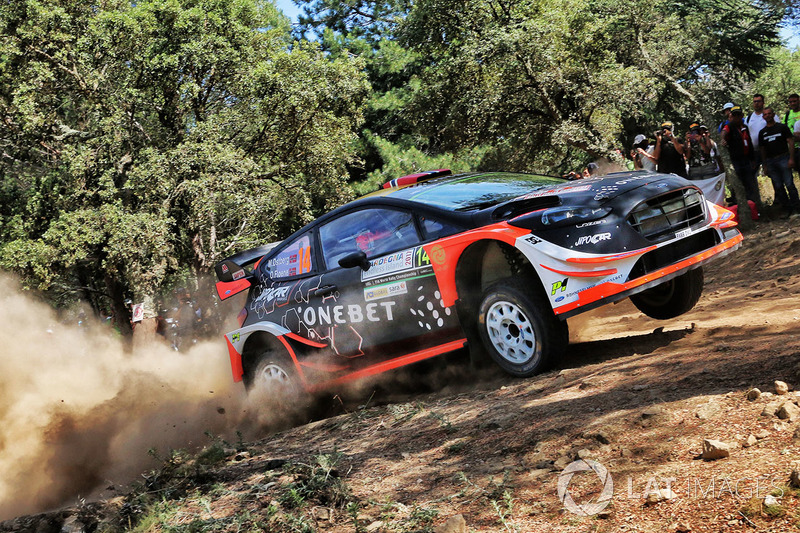 Mads Ostberg, Ola Floene, Ford Fiesta WRC