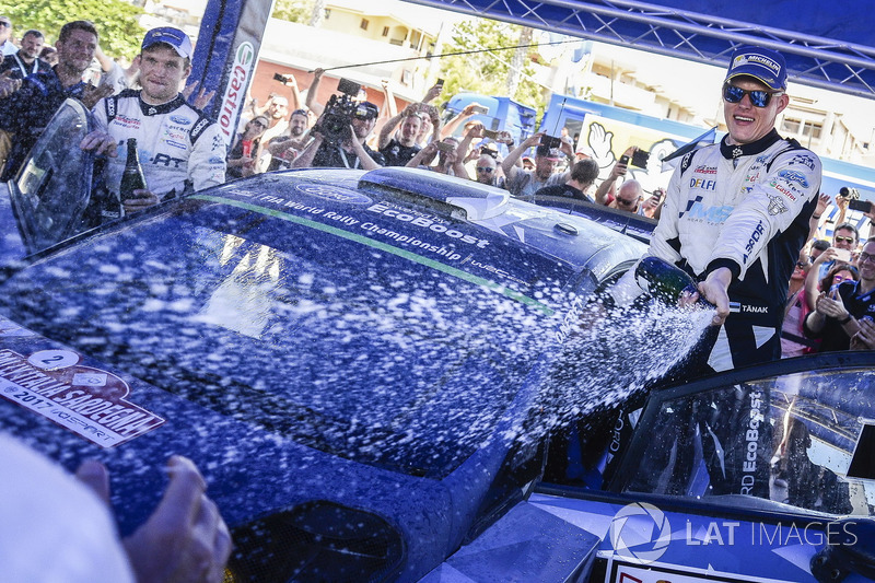Rally winners Ott Tänak, Martin Järveoja, M-Sport, Ford Fiesta WRC