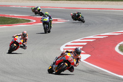 Marc Marquez, Repsol Honda Team, Dani Pedrosa, Repsol Honda Team, Valentino Rossi, Yamaha Factory Racing