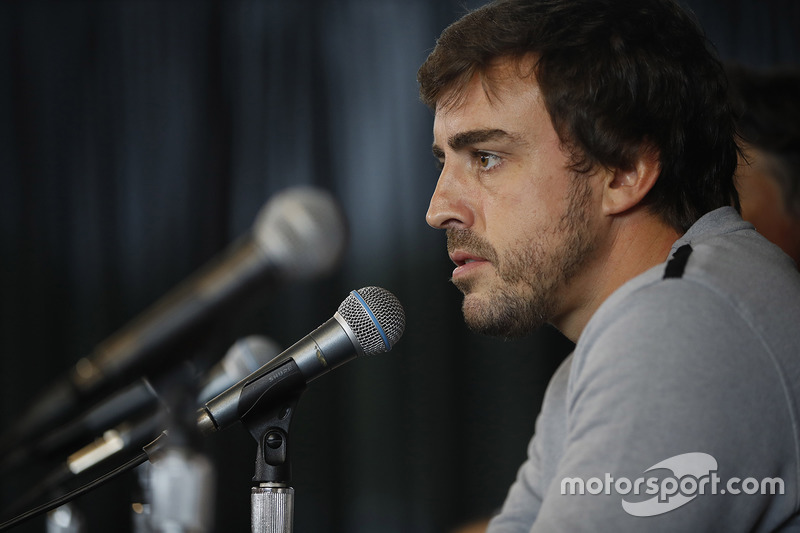 La conférence de presse de Fernando Alonso