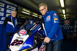 La moto d'Alex Lowes, Pata Yamaha