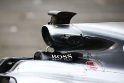 Mercedes AMG F1 W08, l'air scope