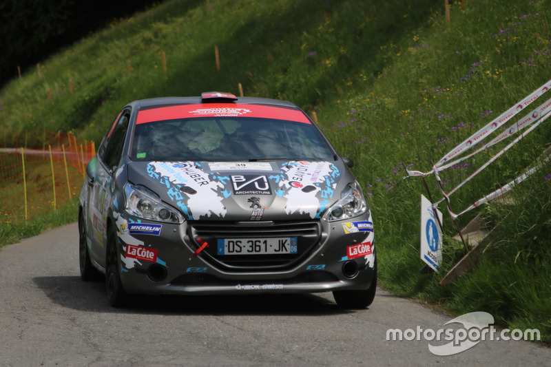 Jean-Marie Renaud, Yannick Schriber, Peugeot 208 R2, D-MAX Swiss