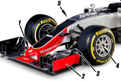 Haas F1 Team VF-16, Detail