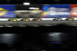 Matt Kenseth, Joe Gibbs Racing Toyota; Kyle Busch, Joe Gibbs Racing Toyota; Carl Edwards, Joe Gibbs