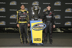 Matt Crafton, ThorSport Racing Toyota and Ben Rhodes, ThorSport Racing Toyota
