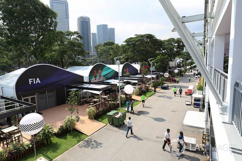 Paddock view