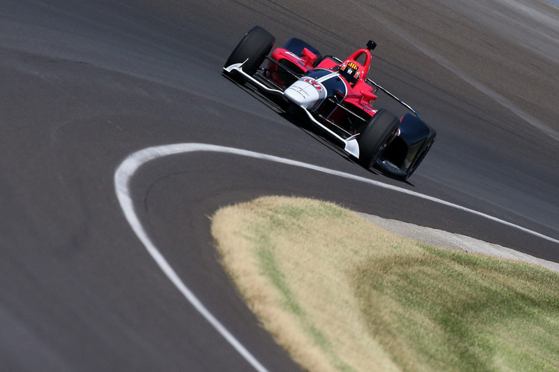 Oriol Servia prueba el Honda IndyCar 2018