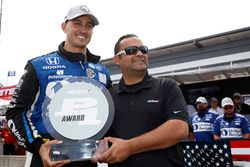 Polesitter: Graham Rahal, Rahal Letterman Lanigan Racing, Honda