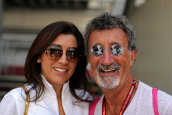 Fabiana Ecclestone, Eddie Jordan, Channel 4 F1 TV