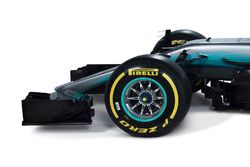 Mercedes AMG F1 W08, paratia ala anteriore