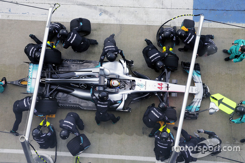 Lewis Hamilton, Mercedes AMG F1 W08 Hybrid