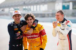 Pierre Gasly, PREMA Racing, Antonio Giovinazzi, PREMA Racing e Raffaele Marciello, RUSSIAN TIME