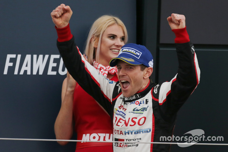 Anthony Davidson, Toyota Gazoo Racing in parc ferme