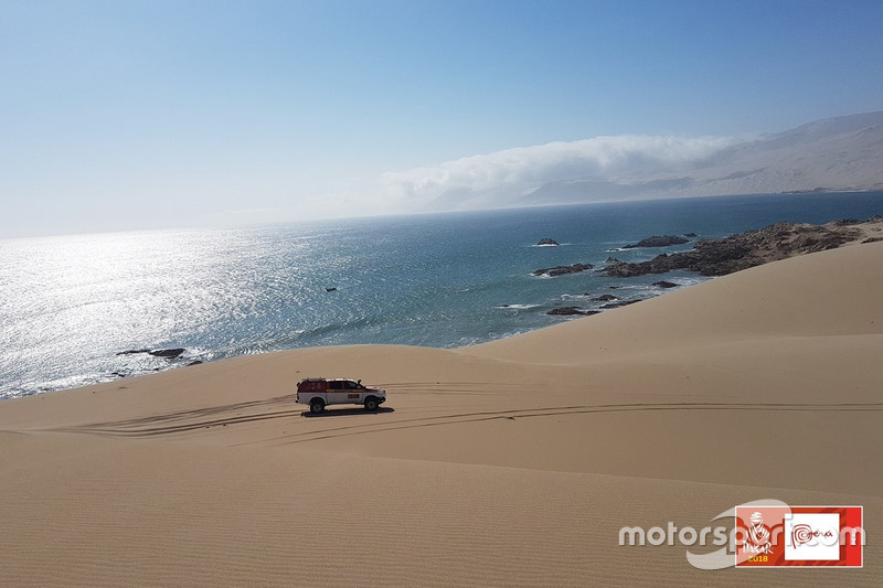 Reconocimiento Dakar 2018 en Perú