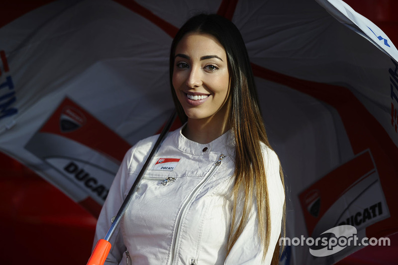 Grid girl Ducati Team