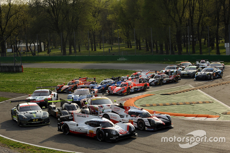 Foto de grupo FIA WEC 2017