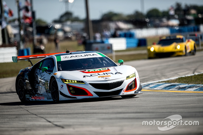 #93 Michael Shank Racing Acura NSX: Andy Lally, Katherine Legge, Mark Wilkins