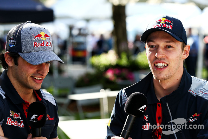 Carlos Sainz Jr., Scuderia Toro Rosso, Daniil Kvyat, Scuderia Toro Rosso