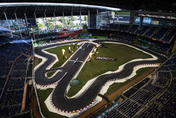 Team USA NASCAR Kyle Busch, beats ROC Factor Canada Stefan Rzadzinski, driving the KTM X-Bow Comp R