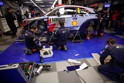 Le parc d'assistance Hyundai Motorsport