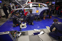 Le parc d'assistance Hyundai Motorsport