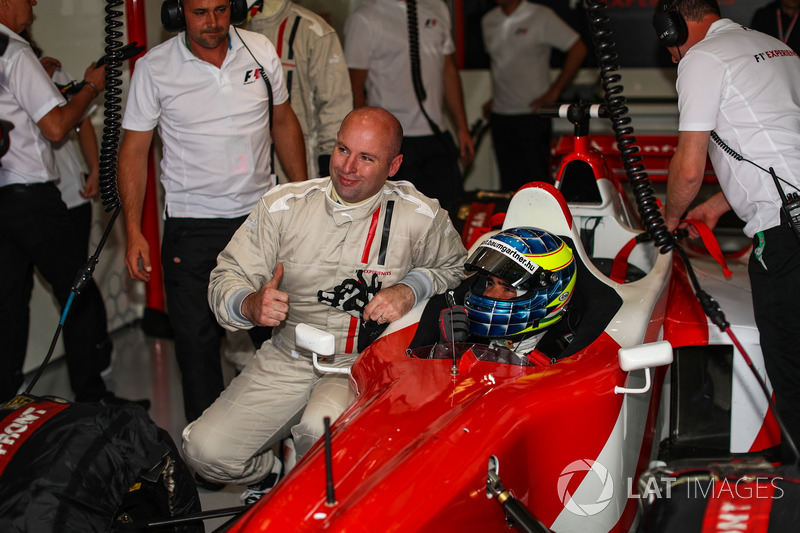 Zsolt Baumgartner, F1 Experiences 2-Seater driver and passenger