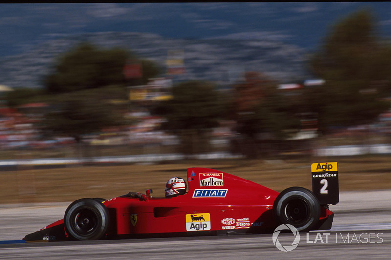 11. Найджел Мэнселл: Ferrari 641, Ле-Кастелле-1990. Время: 1:04.402