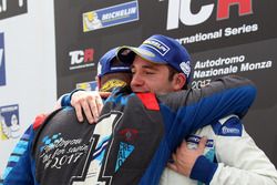 Podium: Stefano Comini, Comtoyou Racing, Audi RS3 LMS and Frédéric Vervisch, Comtoyou Racing, Audi RS3 LMS