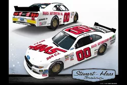 Sam Ard car design for Cole Custer