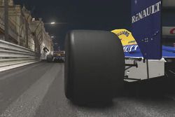 Une Williams classique à Monaco de nuit