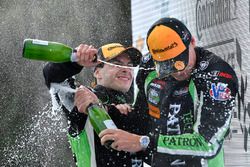 Podium: winners Pipo Derani, Johannes van Overbeek, Tequila Patron ESM