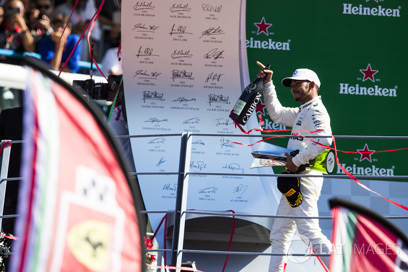 13º GP de Italia 2017 - Victoria para Lewis Hamilton, Mercedes