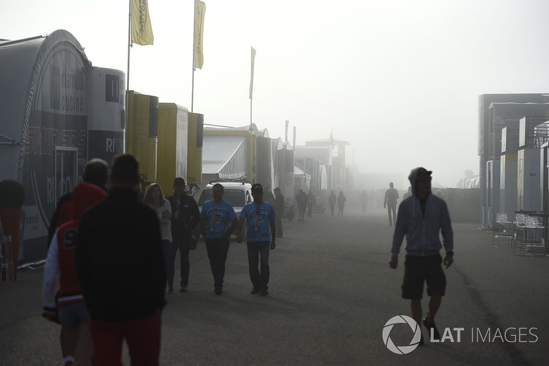 Kabut di paddock