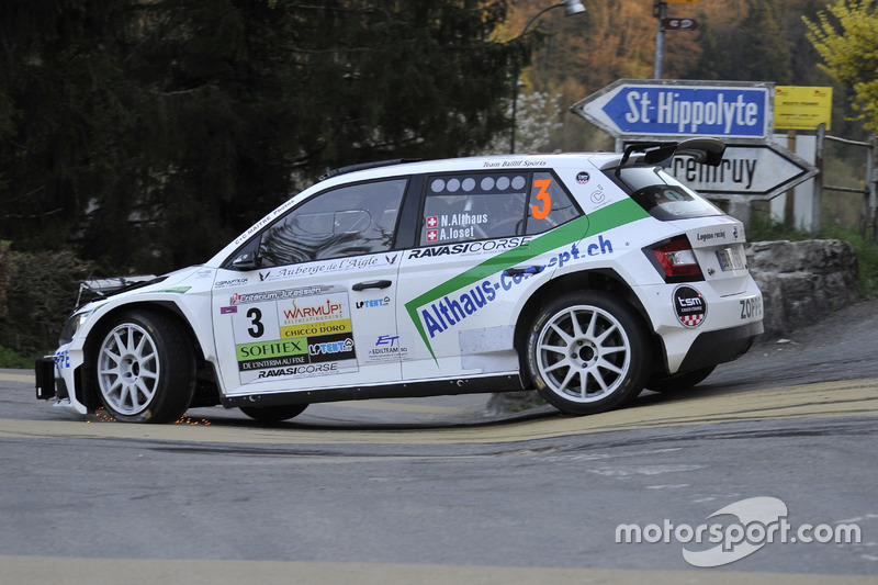 Nicolas Althaus, Alain Ioset, Skoda Fabia R5, Team EB Technologies