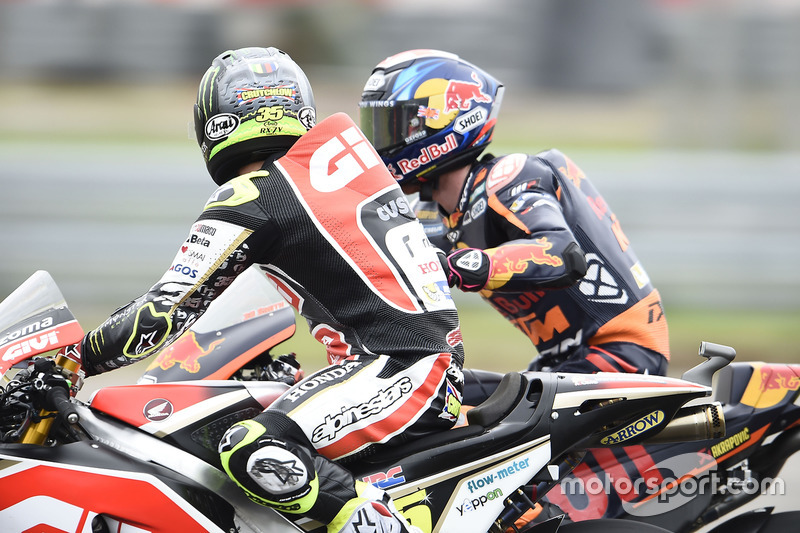 3. Cal Crutchlow, Team LCR Honda; Bradley Smith, Red Bull KTM Factory Racing