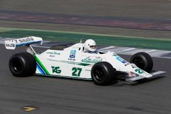  An Alan Jones Williams FW07 is demonstrated