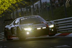 #10 Audi Sport Team WRT, Audi R8 LMS: Frank Stippler, René Rast, Frédéric Vervisch, Nico Müller