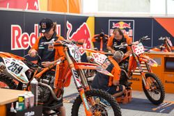 De motor van Glenn Coldenhoff, KTM Factory Racing