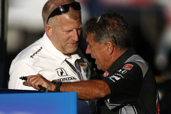 Jefes de equipo Andretti Autosport, Rob Edwards y Paul