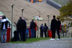 Daniel Rymes, Peter Terting, TM-Racing.org, Porsche Cayman CS MR GT4 crash