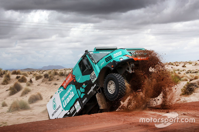 #500 Team De Rooy, IVECO: Gerard De Rooy, Moi Torrallardona, Darek Rodewald