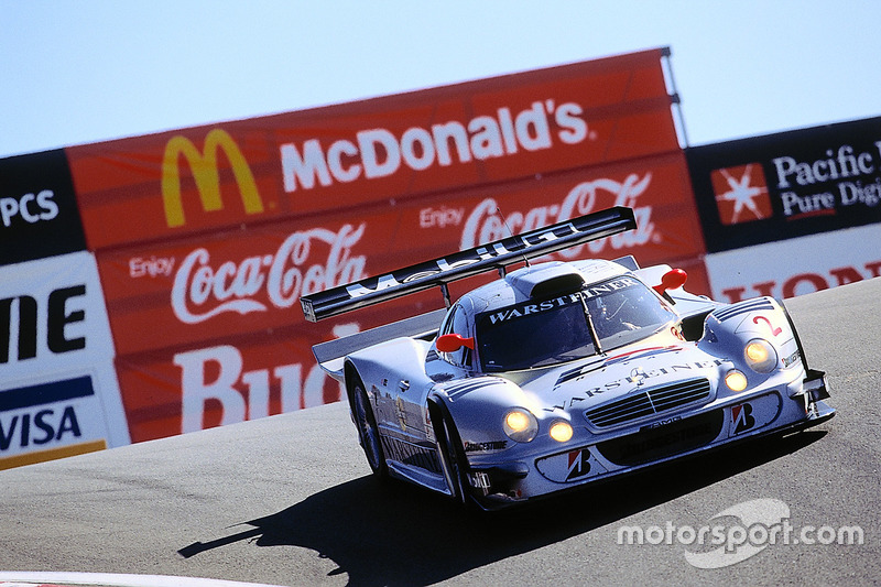 #2 AMG Mercedes-Benz CLK-LM: Klaus Ludwig, Ricardo Zonta