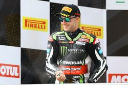 Il secondo classificato Jonathan Rea, Kawasaki Racing