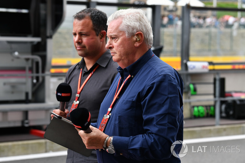 Ted Kravitz, Sky TV and Pat Symonds, Sky TV