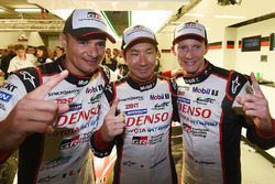 Polesitter: #7 Toyota Gazoo Racing Toyota TS050 Hybrid: Mike Conway, Kamui Kobayashi, Stéphane Sarra