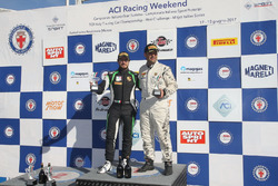 Podio GtCup gara 1, Pisani-Palazzo (Siliprandi,Porsche 997 Cup My 12-GTCup #176), Biolghini-Scarpell